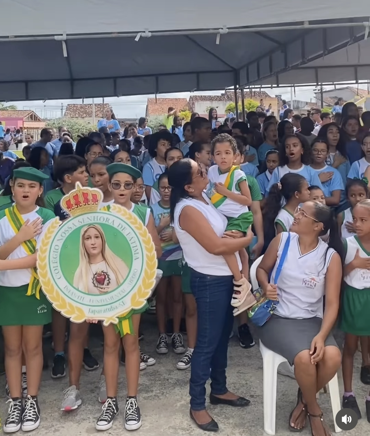 Alunos participam da caminhada da Independência em Japaratuba - O Gordinho  do Povo