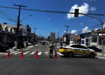 SMTT monta esquema especial de trânsito para o Rasgadinho no Centro de Aracaju