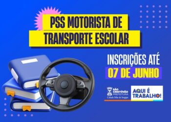 Prefeitura de São Cristóvão abre inscrições para contratação temporária de motoristas do transporte escolar