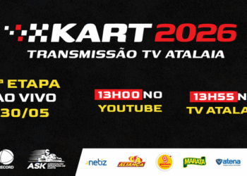 TV Atalaia transmite segunda etapa do Campeonato Sergipano de Kart 2026