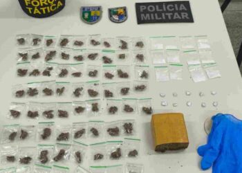 Suspeito de tráfico é preso com drogas durante operação em Nossa Senhora da Glória